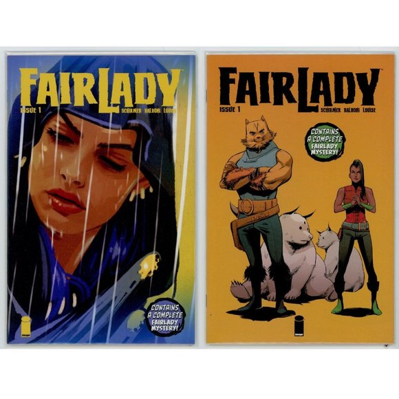 FAIRLADY #1 BOTH REGULAR AND VARIANT COVERS Contains a Complete Fairlady Mystery - Picture 1 of 3